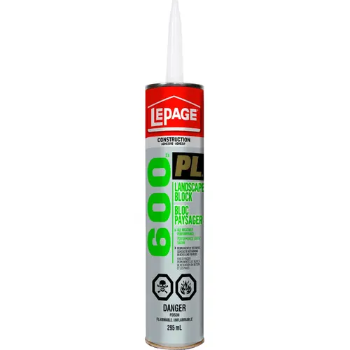 Block Adhesive, Beige, 295 mL Cartridge