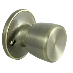 ProSource TS840V-PS ProSource Dummy Knob, Tulip Design, 1-3/8 to 1-3/4 in Thick Door, Brass, 65.7 mm Rose/Base