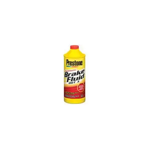 Brake Fluid, 32 oz Bottle Clear Amber/Yellow