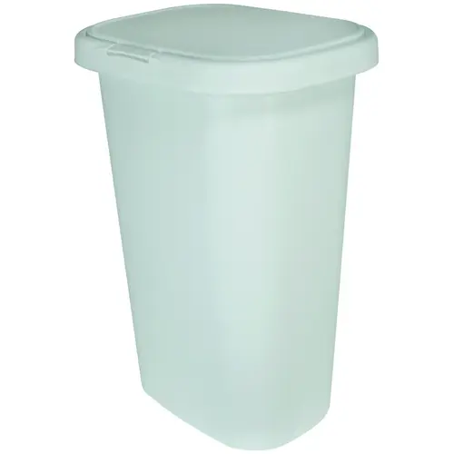 5L58 Waste Can, 52 qt Capacity, Plastic, White, 25-1/2 in H 5L58 Waste Can, 52 qt Capacity, Plastic, White, 25-1/2 in H