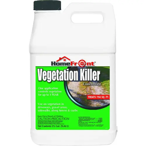 Vegetation Killer, Liquid, Amber/Light Brown, 2.5 gal Vegetation Killer, Liquid, Amber/Light Brown, 2.5 gal