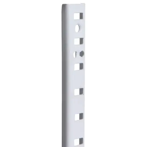 255 Mortise-Mount Pilaster Standard 500 lb, Steel, White, Wall Mounting 255 Mortise-Mount Pilaster Standard 500 lb, Steel, White, Wall Mounting
