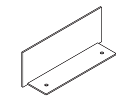 CRL-U.S. Aluminum EC680 End Dam for FF600, FF601, and FT601 Storefront Systems Mill - pack of 20