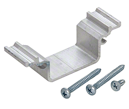CRL-U.S. Aluminum 1P452 Header Shear Block with Screws Mill - pack of 20