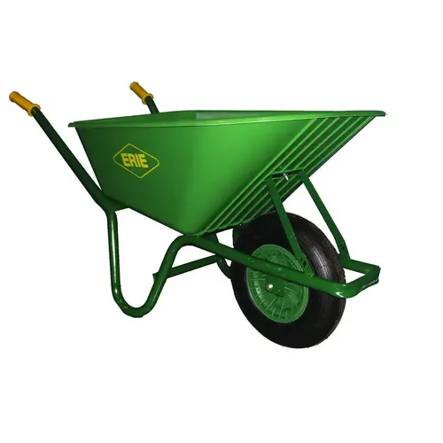 SE100 73108 Wheelbarrow Tray, 6 cu-ft Volume, Polyethylene
