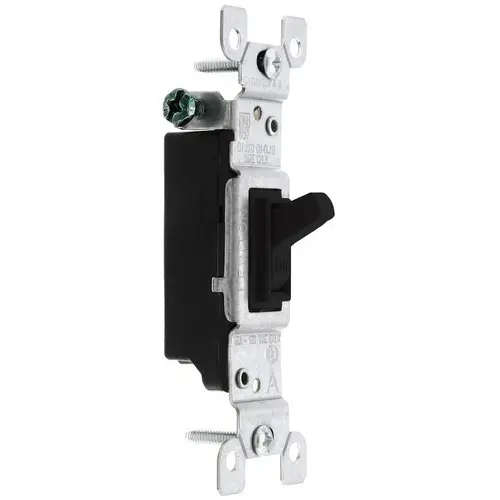1451-2E Switch, 15 A, 120 V, Push-In Terminal, Thermoplastic Housing Material, Black 1451-2E Switch, 15 A, 120 V, Push-In Terminal, Thermoplastic Housing Material, Black