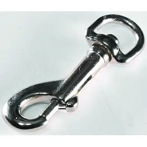 Baron 5300-3/8 Bolt Snap, Zinc, Nickel