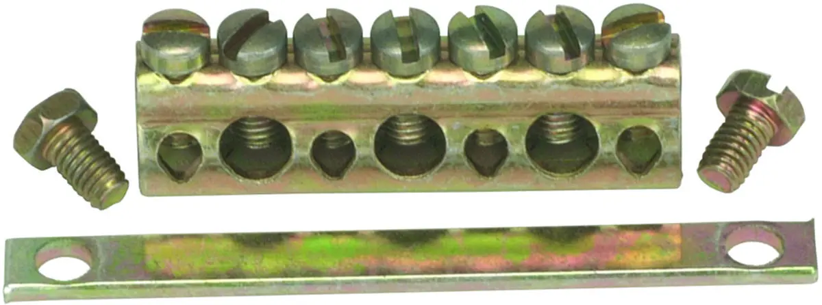 General Electric Ground Bar Kit 1/2 in L 7 -Terminal TGL1P General Electric Ground Bar Kit 1/2 in L 7 -Terminal TGL1P