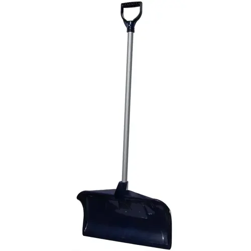 34PD-S Snow Pusher, 20 in W Blade, Polyethylene Blade, Steel Handle, D-Shaped Handle, Navy 34PD-S Snow Pusher, 20 in W Blade, Polyethylene Blade, Steel Handle, D-Shaped Handle, Navy