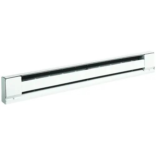 2900S Series Baseboard Heater, 2.1/1.8 A, 208/240 V, 1706/1275 Btu/hr BTU, Ivory