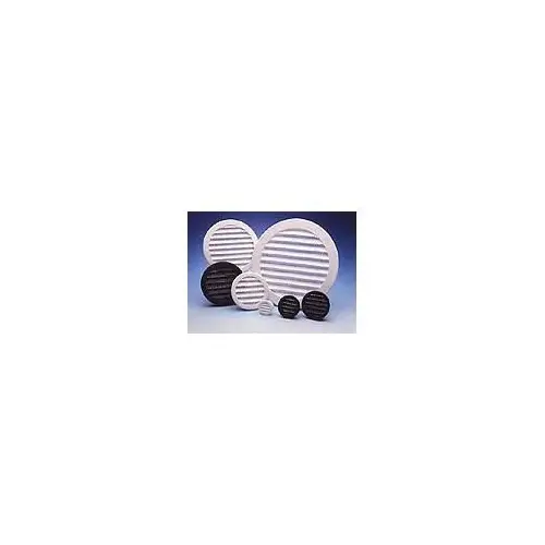 PLW-100 Series PLW100 1 Screen Louver, 1.2 in W, Polypropylene, White - pack of 6