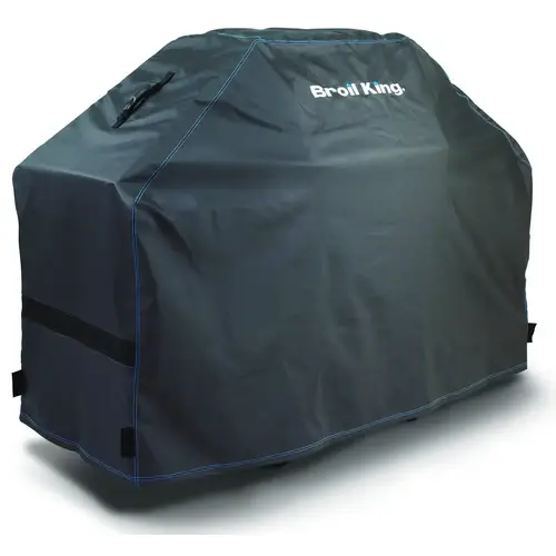 Grill Cover, 25 in W, 46 in H, Polyester/PVC, Black Grill Cover, 25 in W, 46 in H, Polyester/PVC, Black