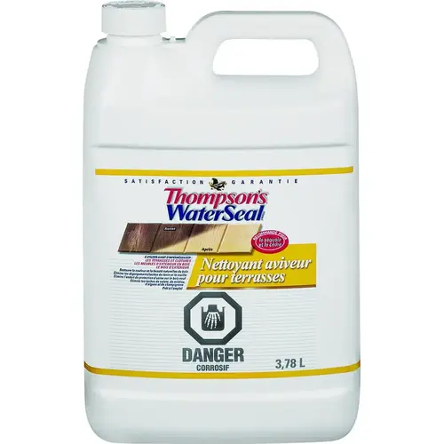 Deck Cleaner and Brightener, Liquid, Green, 3.78 L, Can