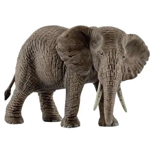 Figurine, 3 to 8 years, Female African Elephant, Plastic Figurine, 3 to 8 years, Female African Elephant, Plastic