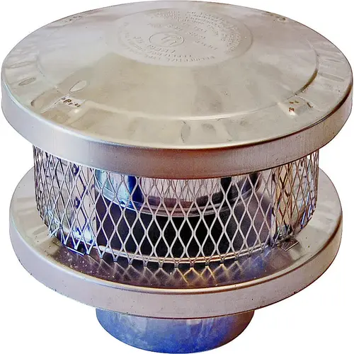 Vent Cap, Stainless Steel