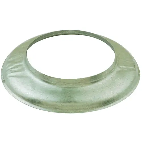 Fixed Storm Collar, 4 in Vent Hole, Galvanized Steel Fixed Storm Collar, 4 in Vent Hole, Galvanized Steel