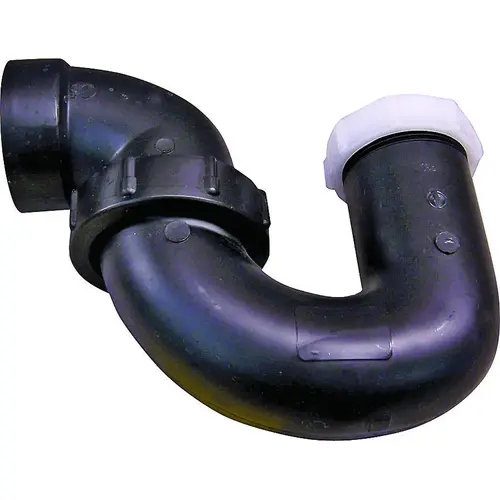 6793221 P-Trap, 1-1/2 in, Hub, ABS, Black 6793221 P-Trap, 1-1/2 in, Hub, ABS, Black