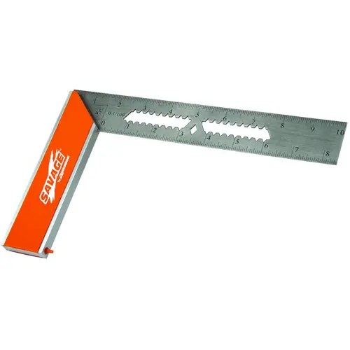 SAVAGE Series Tri Square, Aluminum/Stainless Steel, 9 in L SAVAGE Series Tri Square, Aluminum/Stainless Steel, 9 in L