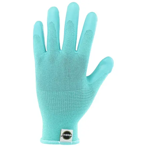 MG30607-W-ML Breathable Garden Gloves, Women's, M/L, Knit Cuff, Nitrile Coating, Latex Glove Pair Lavender/Purple MG30607-W-ML Breathable Garden Gloves, Women's, M/L, Knit Cuff, Nitrile Coating, Latex Glove Pair Lavender/Purple