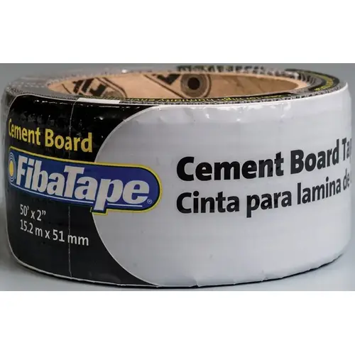 FibaTape Cement Board Tape Wrap, 150 ft L, 2 in W, Gray FibaTape Cement Board Tape Wrap, 150 ft L, 2 in W, Gray