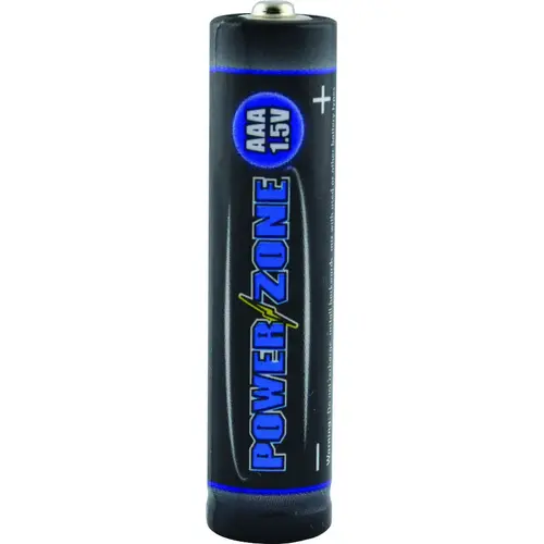 Battery, 1.5 V Battery, AAA Battery, Alkaline, Manganese Dioxide, Potassium Hydroxide and Zinc - pack of 4 Battery, 1.5 V Battery, AAA Battery, Alkaline, Manganese Dioxide, Potassium Hydroxide and Zinc - pack of 4