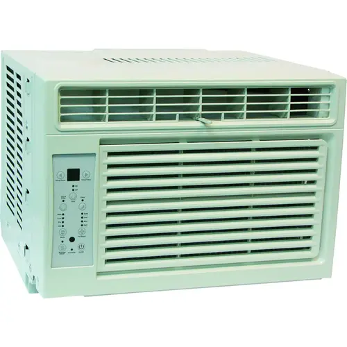 RADS-81Q Room Air Conditioner, 115 V, 60 Hz, 8000 Btu/hr Cooling, 12 EER, 58/55/53 dB, White