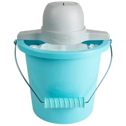 ICE CRM MKR PLSTC BCKT BLU 4QT Blue ICE CRM MKR PLSTC BCKT BLU 4QT Blue