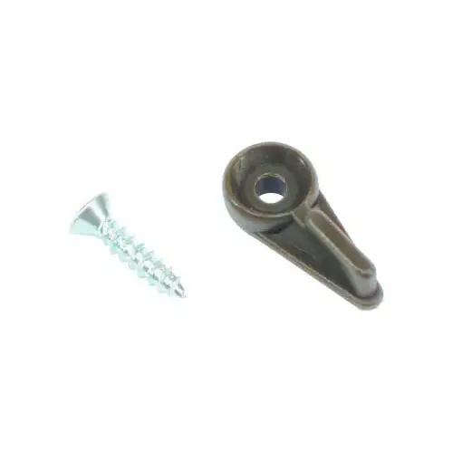Screen Clip, 3/8 in, Nylon Bronze Screen Clip, 3/8 in, Nylon Bronze