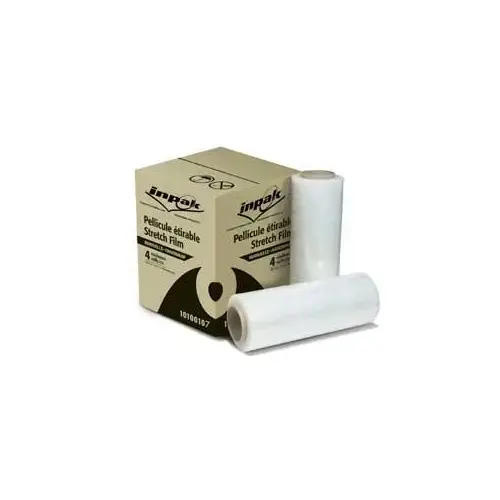 Shrink Wrap, 1365 ft L, 13 in W, Polyethylene, Clear