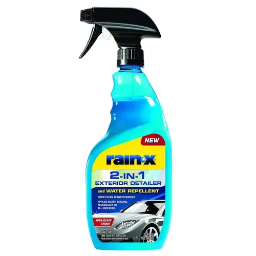 2-in-1 Exterior Detailer and Water Repellent, 23 fl-oz, Liquid Opaque White