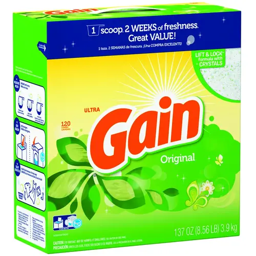 Laundry Detergent, 8 lb Box, Powder, Original