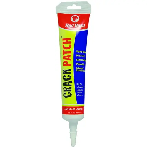 Spackling Paste White, White, 5.5 fl-oz Squeeze Tube