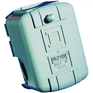 Square D FSG2J21M1BP Pumptrol Pressure Switch, 1-Phase, 115/230 V, 2-Pole, 220 psi Working, NEMA 1 Enclosure