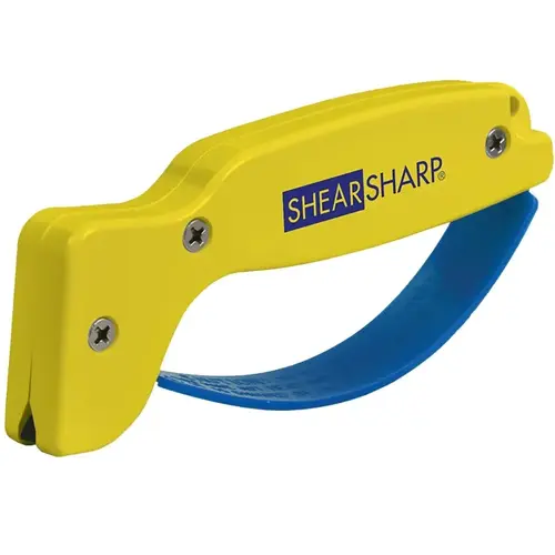 ShearSharp Scissors Sharpener, Diamond-Honed Tungsten Carbide Abrasive