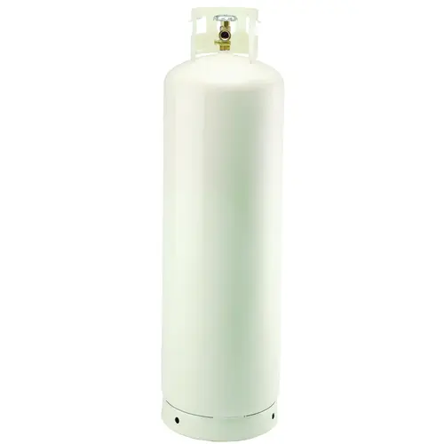 Propane Gas Cylinder, 100 lb Tank, Steel Powder-Coated Propane Gas Cylinder, 100 lb Tank, Steel Powder-Coated