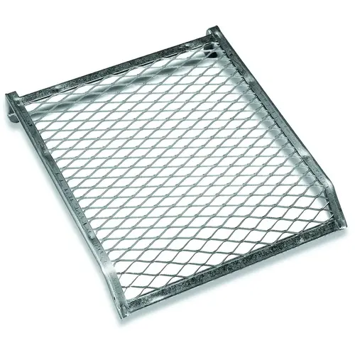Wire Spreader Screen, 11-1/2 in L, 10 in W, Steel, Silver, For: 5 gal Buckets