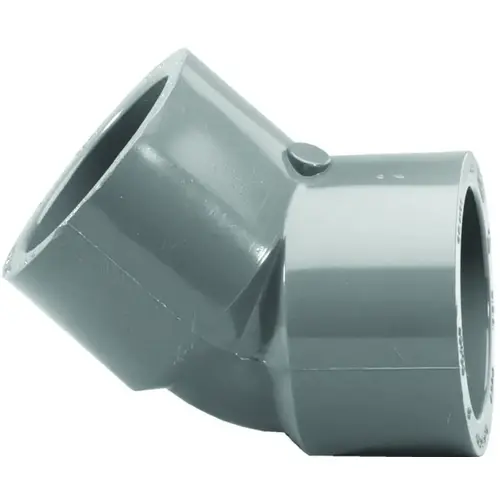8214024 Pipe Elbow, 3/4 in, Slip Joint, 45 deg Angle, PVC, SCH 80 Schedule 8214024 Pipe Elbow, 3/4 in, Slip Joint, 45 deg Angle, PVC, SCH 80 Schedule