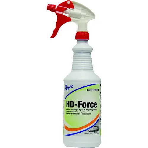 HD-Force Degreaser, 12 qt, Liquid, Citrus, Red - pack of 12