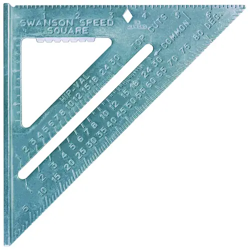 Speed Series Square, Aluminum, 7 in L, 7 in W