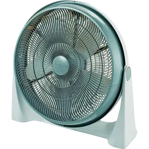 Camair AC100 Air Circulator, 20 in Dia Blade, 5-Blade, 3-Speed, Gray