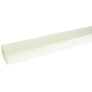 Genova Products AW300 DOWNSPOUT 3X4IN WHITE VINYL