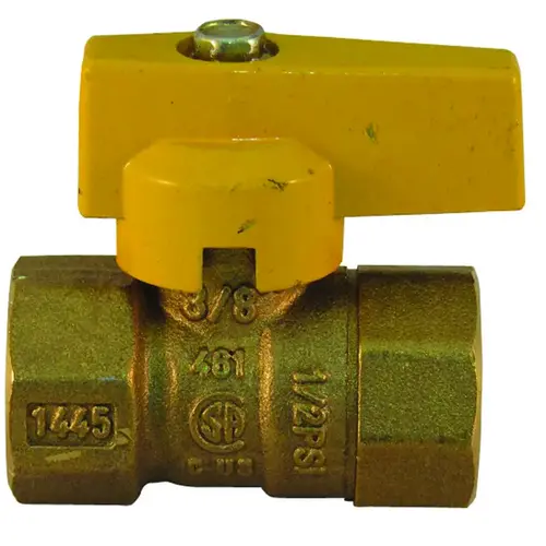 PFGV-F38B Gas Valve, 3/8 in Connection, FIP