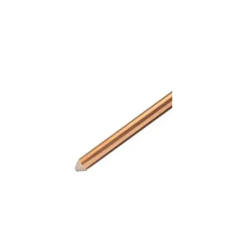 5/8 In. x 4 Ft. Steel Core Copper Bonded Ground Rod 5/8 In. x 4 Ft. Steel Core Copper Bonded Ground Rod