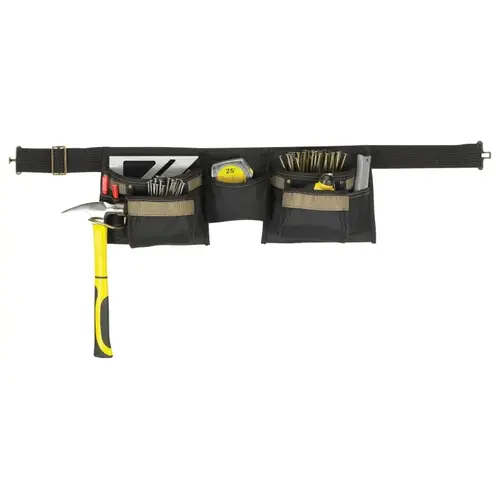 Tool Works Series Apron, 29 to 46 in Waist, Polyester, 8-Pocket