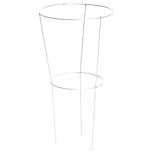 Peony Support, 30 in L, 18 in W, Galvanized Peony Support, 30 in L, 18 in W, Galvanized