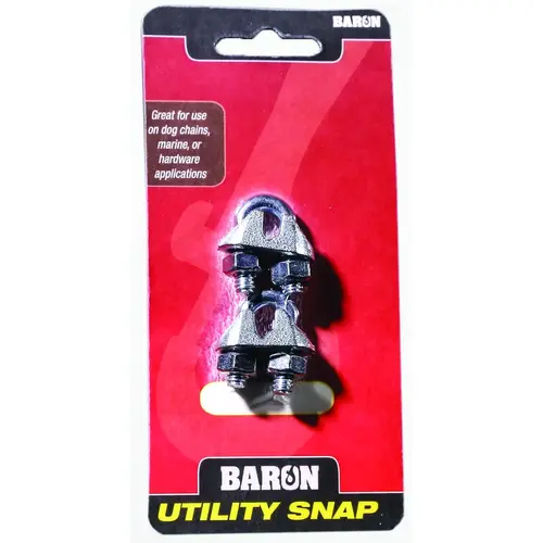 Wire Rope Clip, Malleable Iron - pack of 2 Wire Rope Clip, Malleable Iron - pack of 2