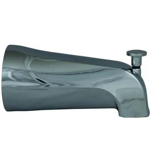 Bathtub Spout, 3/4 in Connection, IPS, Chrome Plated, For: 1/2 in or 3/4 in Pipe Bathtub Spout, 3/4 in Connection, IPS, Chrome Plated, For: 1/2 in or 3/4 in Pipe