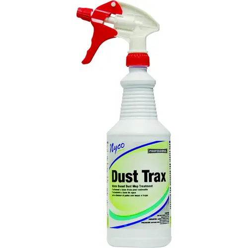 Dust Mop Treatment, 1 qt, Liquid, Pleasant, Blue/Green - pack of 12 Dust Mop Treatment, 1 qt, Liquid, Pleasant, Blue/Green - pack of 12