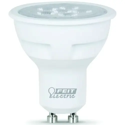 LED Lamp, Track/Recessed, MR16 Lamp, 75 W Equivalent, GU10 Lamp Base, Dimmable