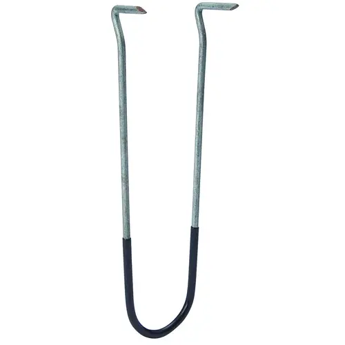 Pipe Hook, 1 in Opening, Steel Galvanized - pack of 5